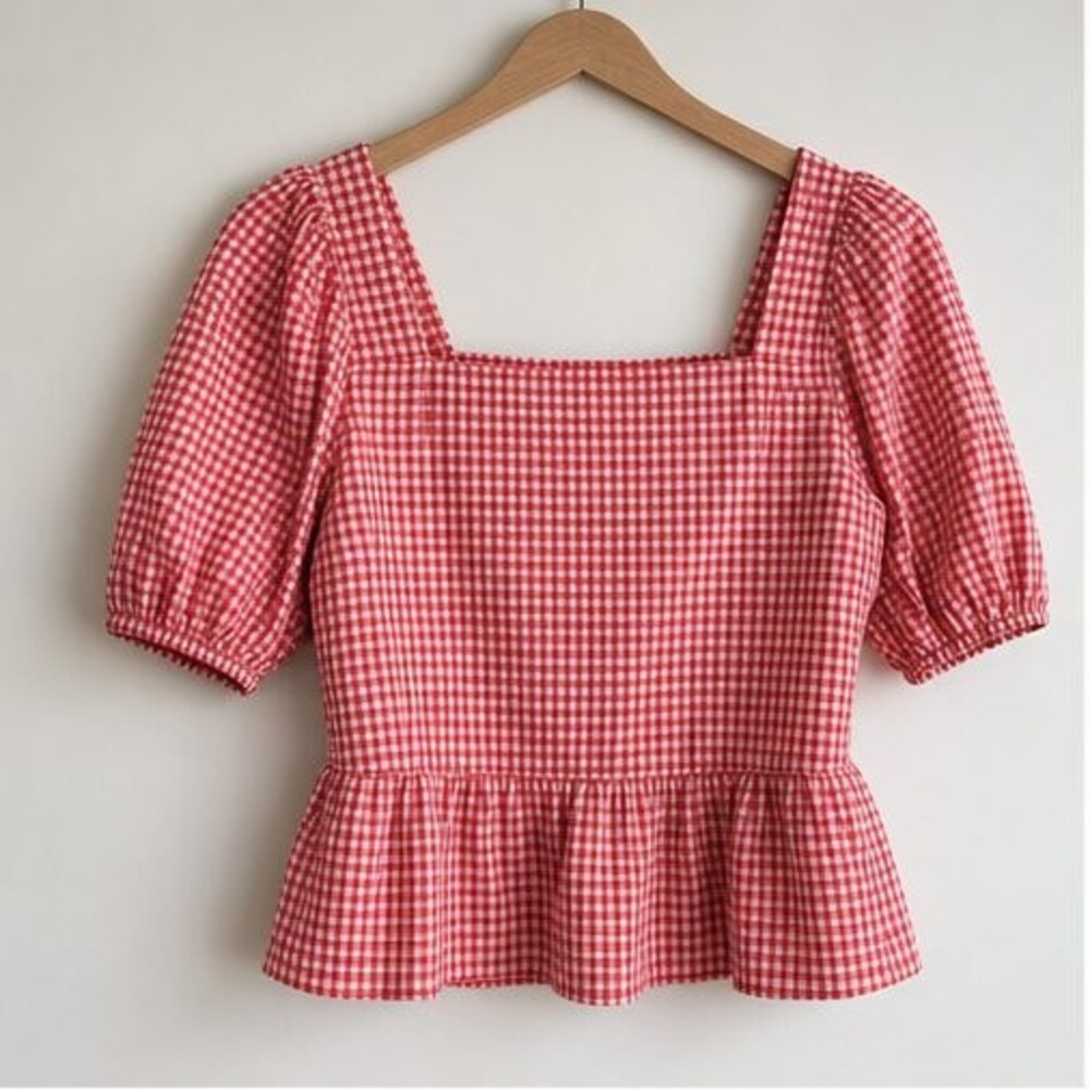 Lilac Smocked Top